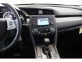 Black 2018 Honda Civic LX Sedan Dashboard