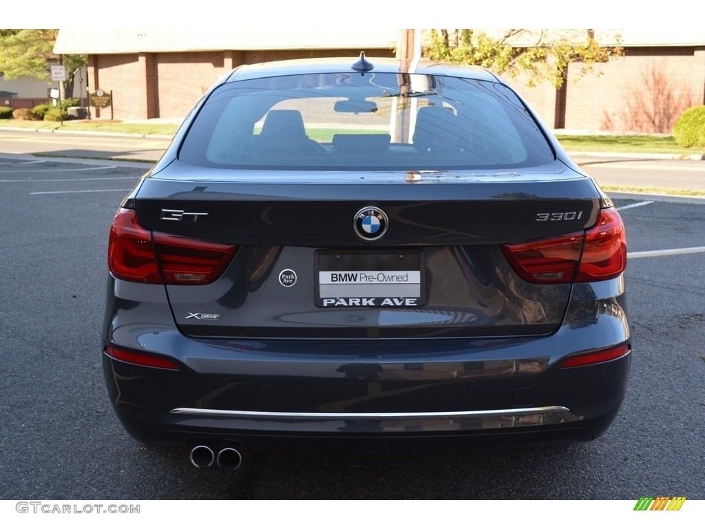 2017 3 Series 330i xDrive Gran Turismo - Arctic Grey Metallic / Saddle Brown photo #4