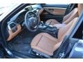 2017 BMW 3 Series Saddle Brown Interior Prime Interior Photo
