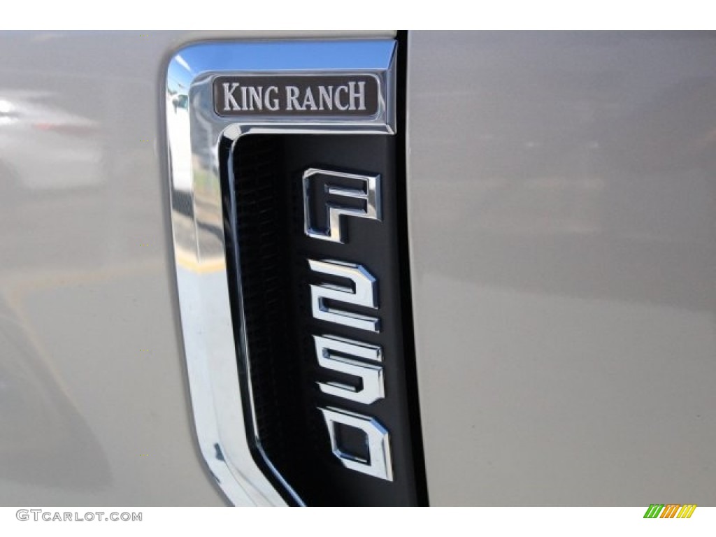2017 F250 Super Duty King Ranch Crew Cab 4x4 - Oxford White / King Ranch Mesa Antique Java photo #8
