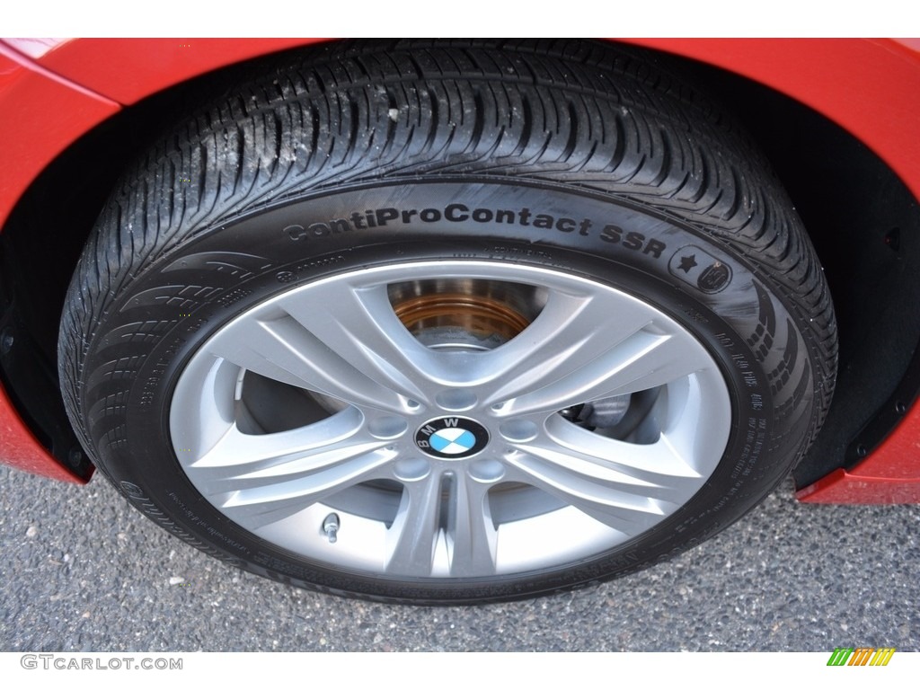 2017 3 Series 330i xDrive Sedan - Melbourne Red Metallic / Saddle Brown photo #33