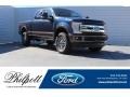 2017 Blue Jeans Ford F250 Super Duty King Ranch Crew Cab 4x4  photo #1