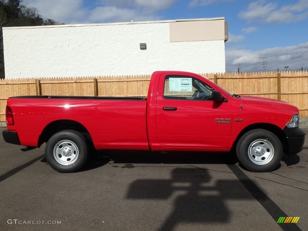 Flame Red 2018 Ram 1500 Tradesman Regular Cab 4x4 Exterior Photo #123600872