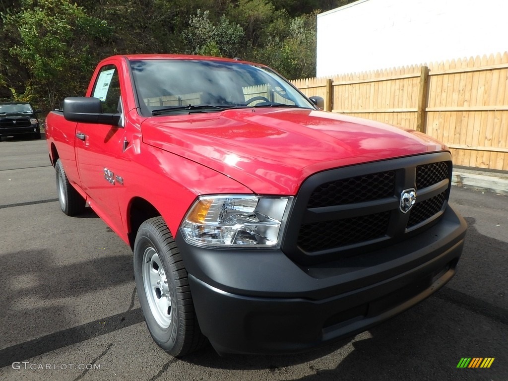 Flame Red 2018 Ram 1500 Tradesman Regular Cab 4x4 Exterior Photo #123600902