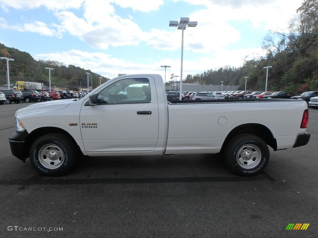 2018 1500 Tradesman Regular Cab 4x4 - Bright White / Black/Diesel Gray photo #2