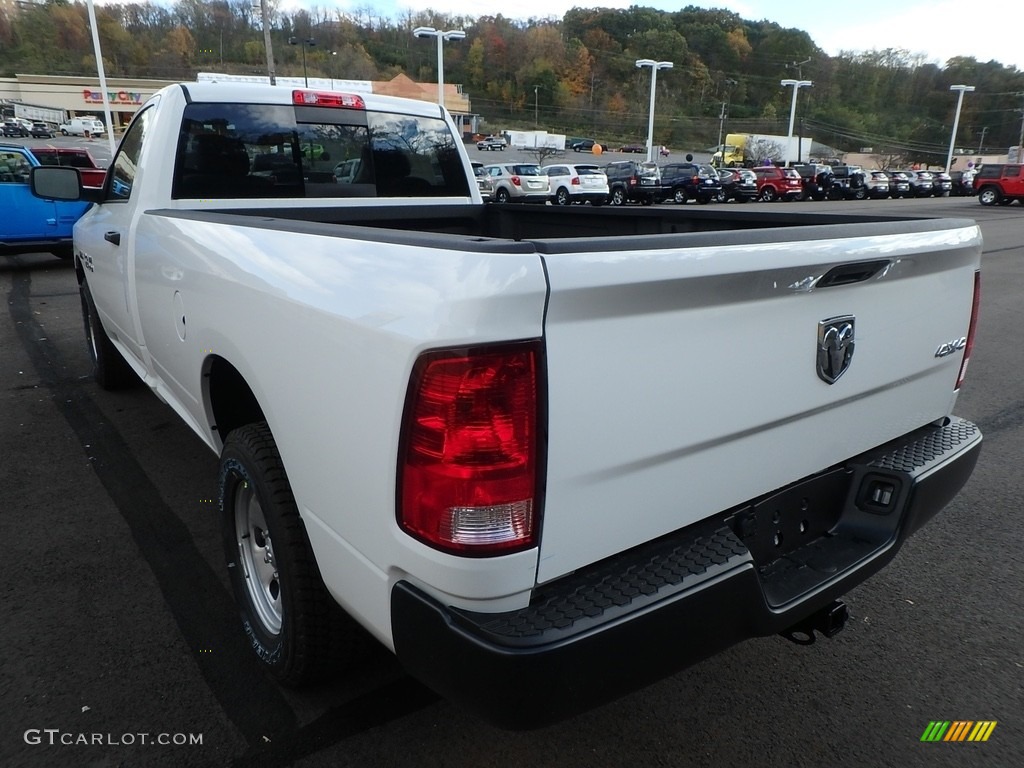 2018 1500 Tradesman Regular Cab 4x4 - Bright White / Black/Diesel Gray photo #3