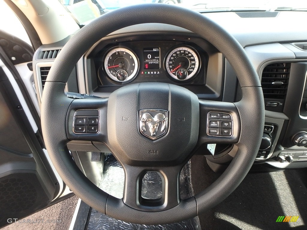 2018 1500 Tradesman Regular Cab 4x4 - Bright White / Black/Diesel Gray photo #19