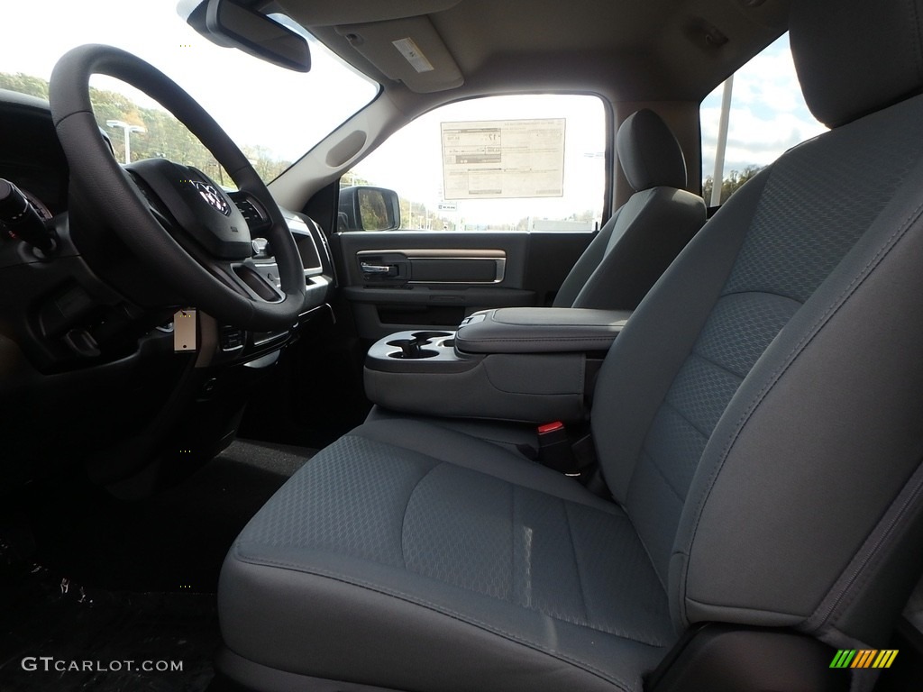 2018 1500 Tradesman Regular Cab 4x4 - Brilliant Black Crystal Pearl / Black/Diesel Gray photo #10