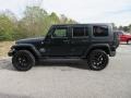 2010 Natural Green Pearl Jeep Wrangler Unlimited Sahara 4x4  photo #3