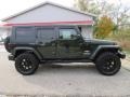 2010 Natural Green Pearl Jeep Wrangler Unlimited Sahara 4x4  photo #4