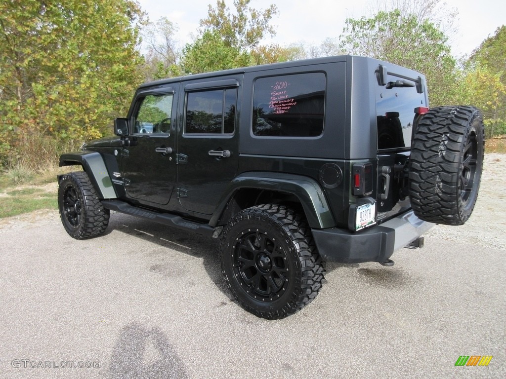 2010 Wrangler Unlimited Sahara 4x4 - Natural Green Pearl / Dark Slate Gray/Medium Slate Gray photo #7