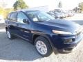 2018 Patriot Blue Pearl Jeep Cherokee Latitude Plus 4x4  photo #7