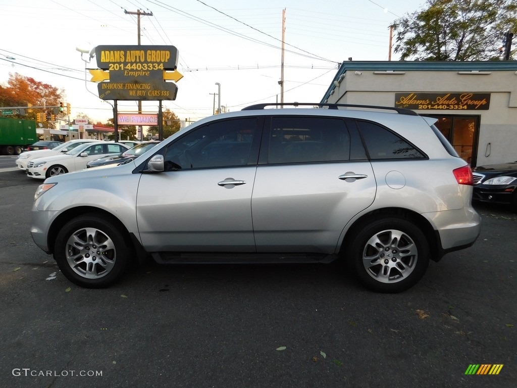 2007 MDX  - Billet Silver Metallic / Ebony photo #8