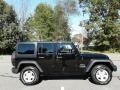 Black 2018 Jeep Wrangler Unlimited Sport 4x4 Exterior