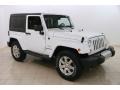 2013 Bright White Jeep Wrangler Sahara 4x4  photo #1