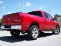 2007 Flame Red Dodge Ram 1500 Big Horn Edition Quad Cab 4x4  photo #8