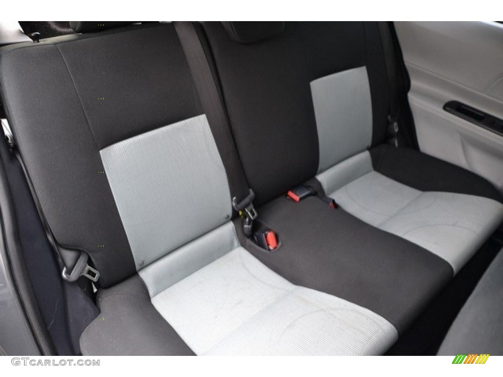 2013 Prius c Hybrid Three - Magnetic Gray Metallic / Light Blue Gray/Black photo #23