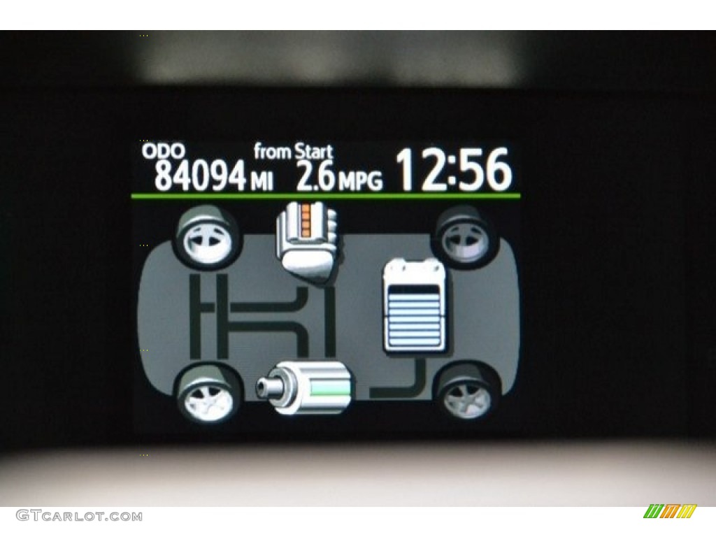 2013 Prius c Hybrid Three - Magnetic Gray Metallic / Light Blue Gray/Black photo #29