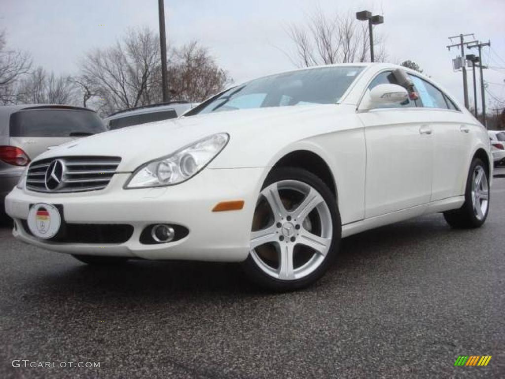 2006 CLS 500 - Alabaster White / Sunset Red photo #1