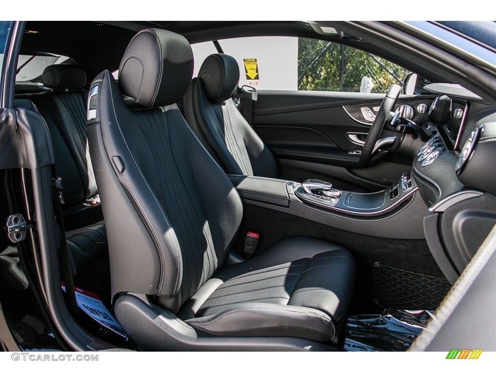 2018 E 400 Coupe - Black / Black photo #2