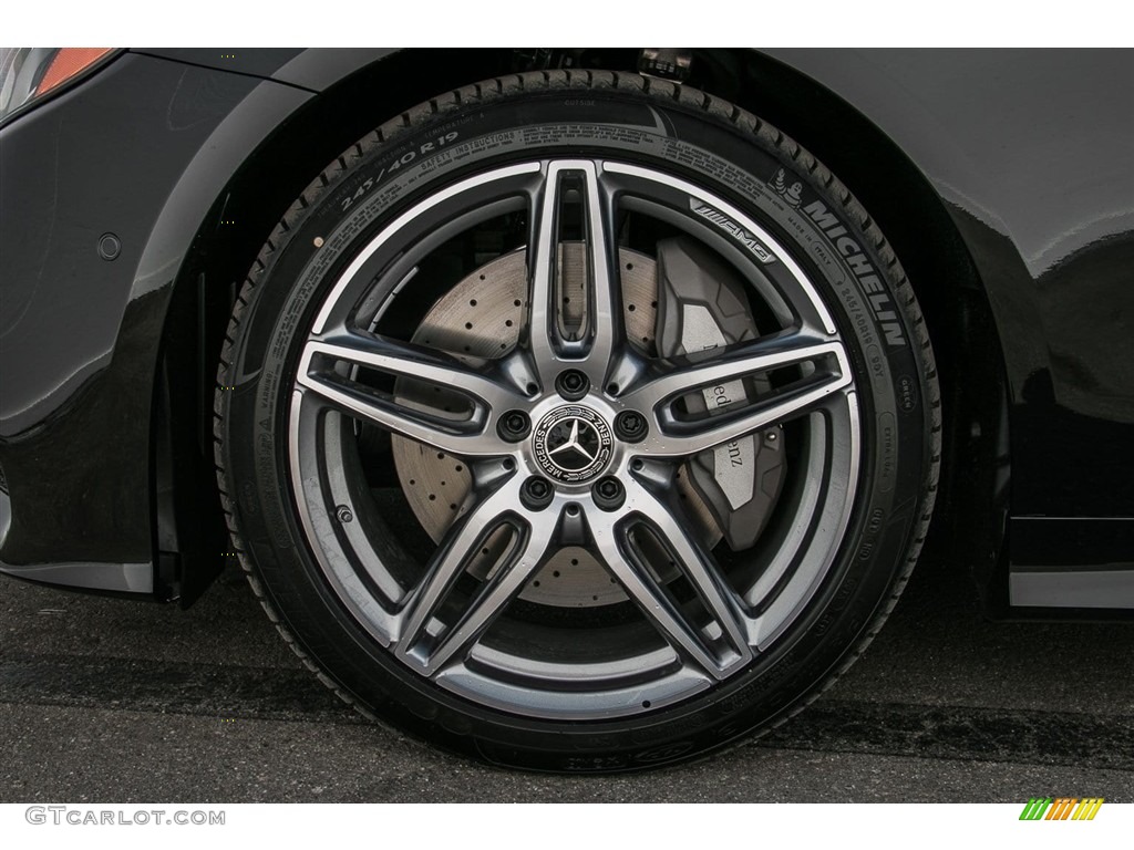 2018 E 400 Coupe - Black / Black photo #10