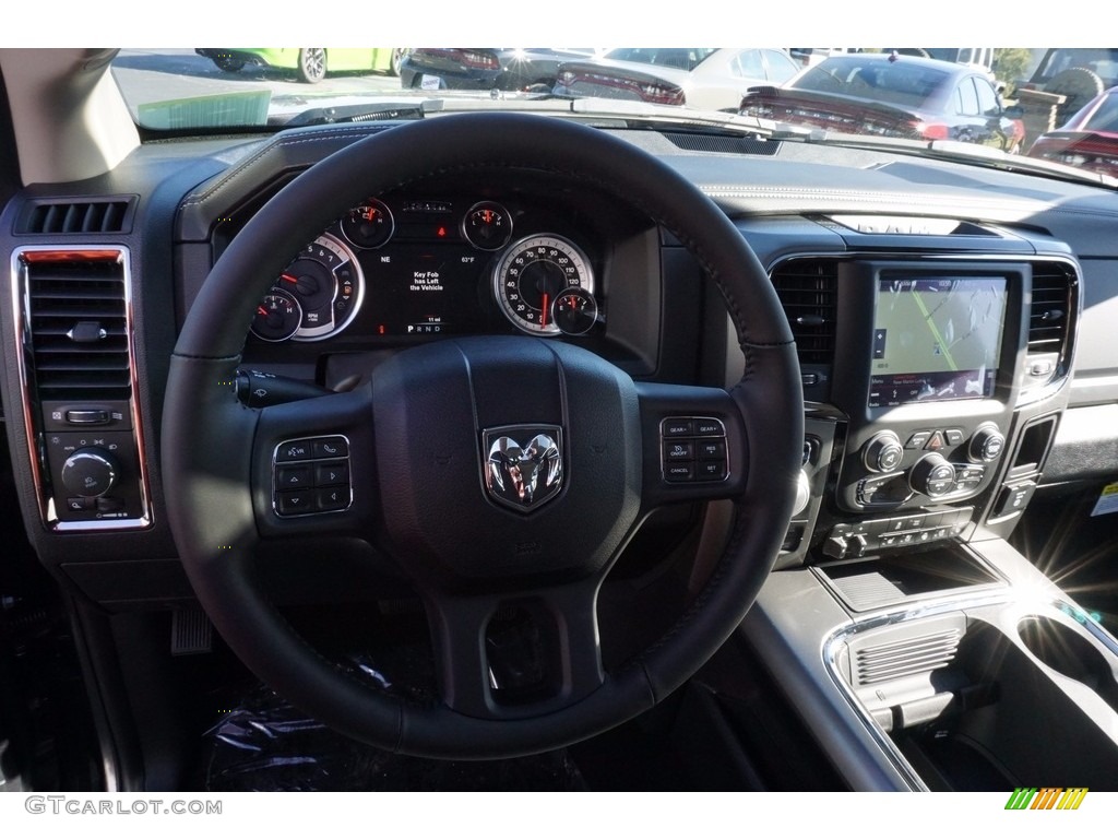2018 1500 Night Crew Cab 4x4 - Granite Crystal Metallic / Black photo #10