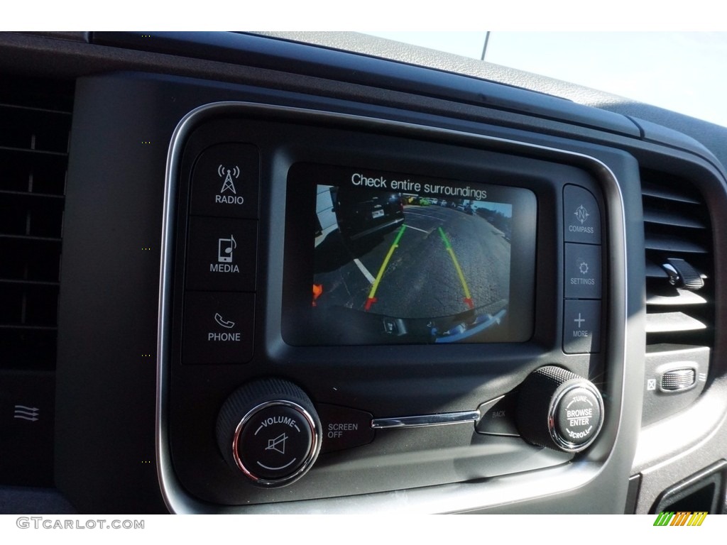 2018 1500 Express Crew Cab - Brilliant Black Crystal Pearl / Black/Diesel Gray photo #14