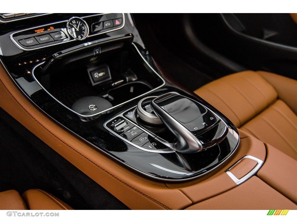 2018 E 400 Coupe - Black / Saddle Brown/Black photo #7