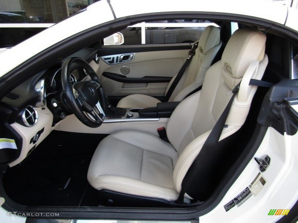 2013 SLK 250 Roadster - Arctic White / Sahara Beige photo #3
