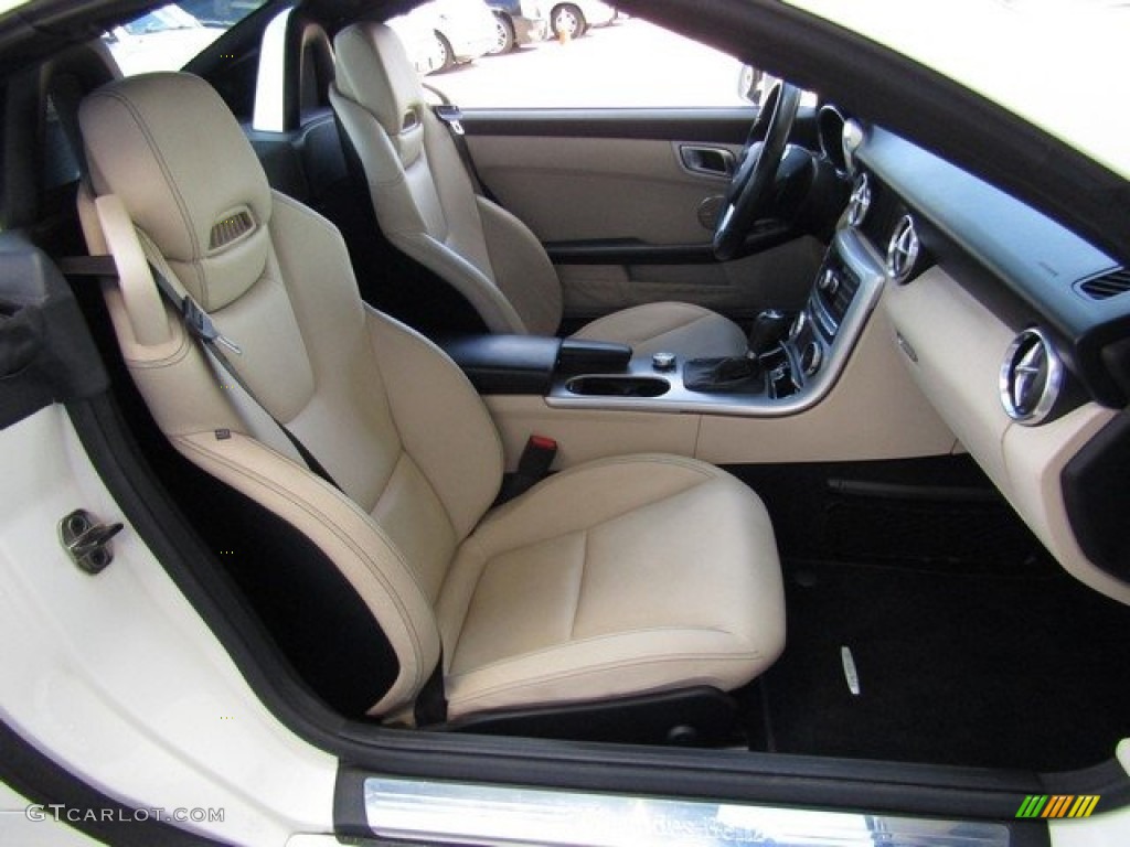2013 SLK 250 Roadster - Arctic White / Sahara Beige photo #5