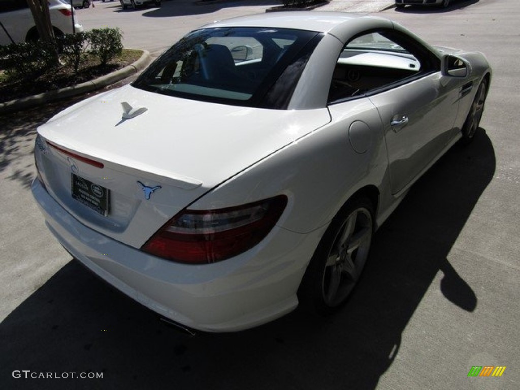 2013 SLK 250 Roadster - Arctic White / Sahara Beige photo #14