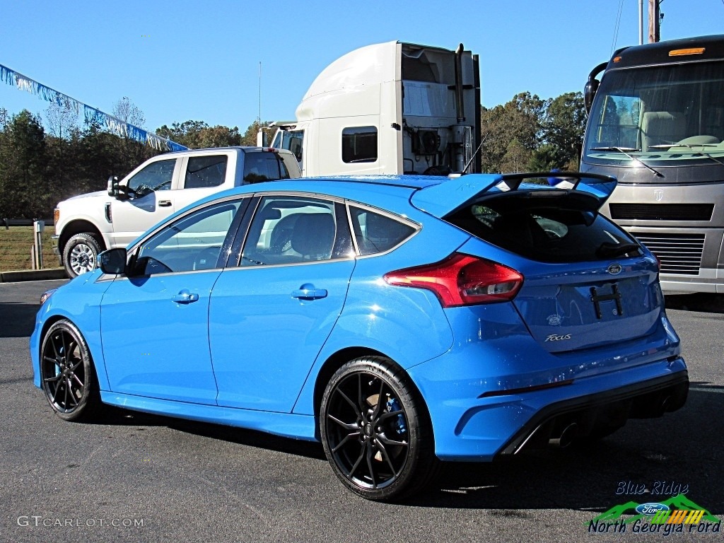 2016 Focus RS - Nitrous Blue / Charcoal Black Recaro RS logo photo #3