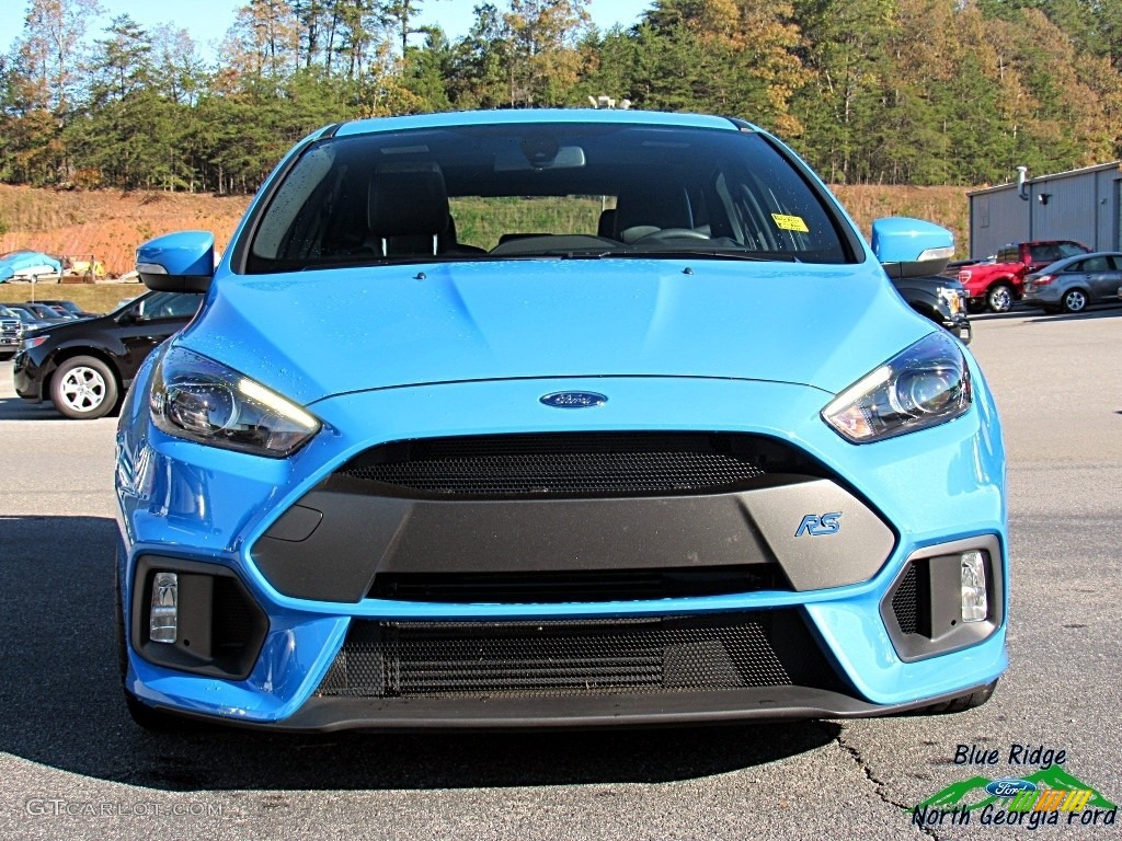 2016 Focus RS - Nitrous Blue / Charcoal Black Recaro RS logo photo #4