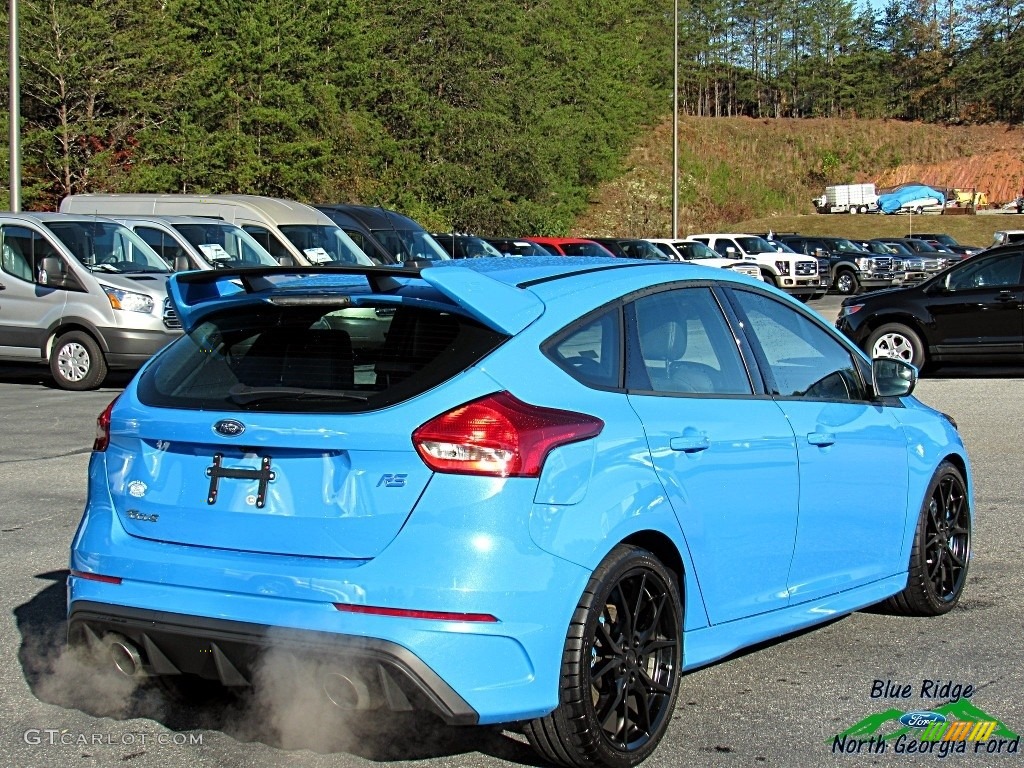 2016 Focus RS - Nitrous Blue / Charcoal Black Recaro RS logo photo #6