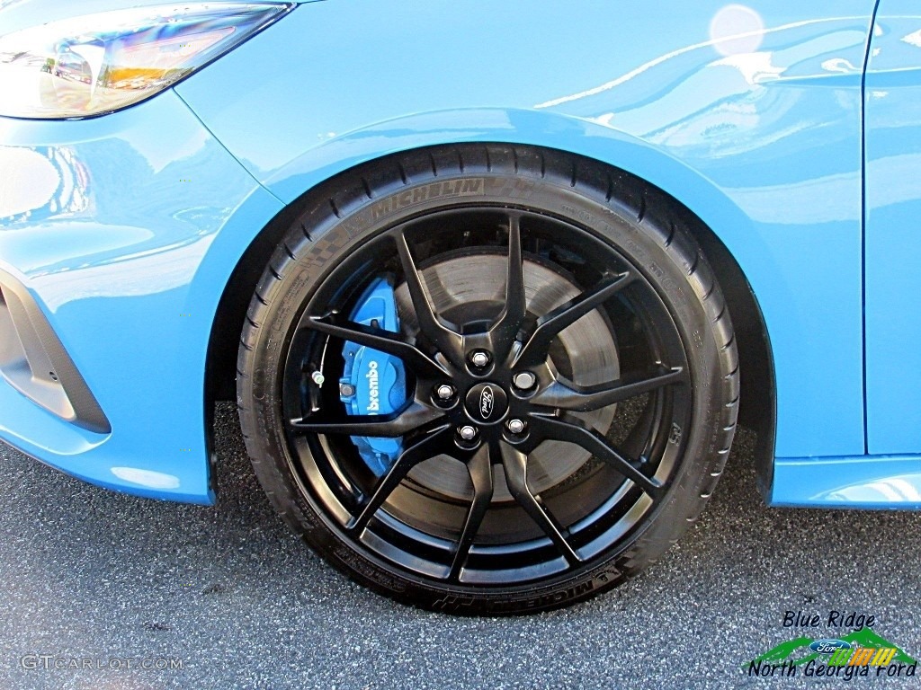 2016 Focus RS - Nitrous Blue / Charcoal Black Recaro RS logo photo #9