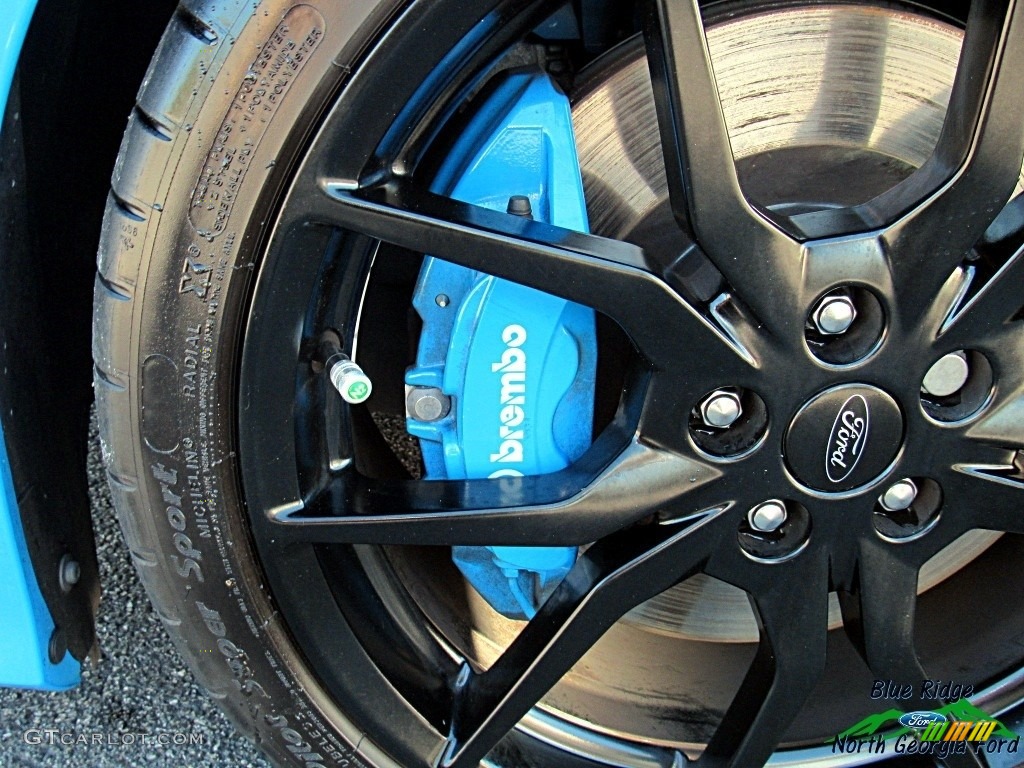 2016 Focus RS - Nitrous Blue / Charcoal Black Recaro RS logo photo #10