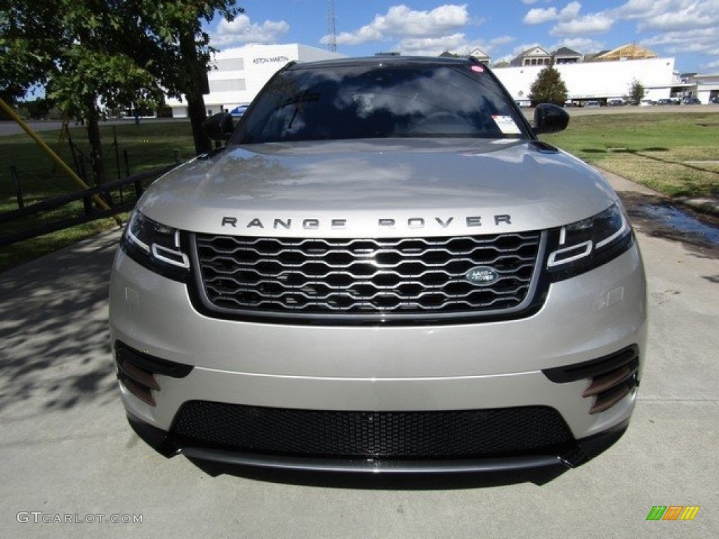 2018 Range Rover Velar R Dynamic SE - Aruba Gold / Ebony photo #9