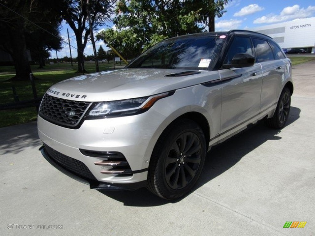 2018 Range Rover Velar R Dynamic SE - Aruba Gold / Ebony photo #10