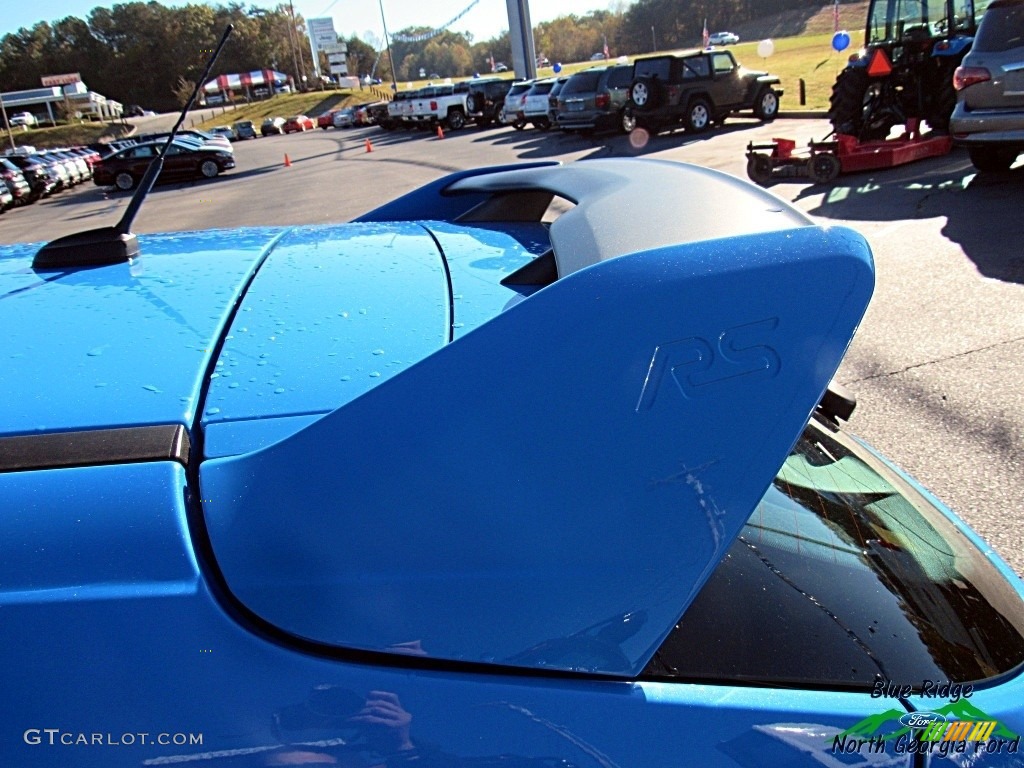 2016 Focus RS - Nitrous Blue / Charcoal Black Recaro RS logo photo #32