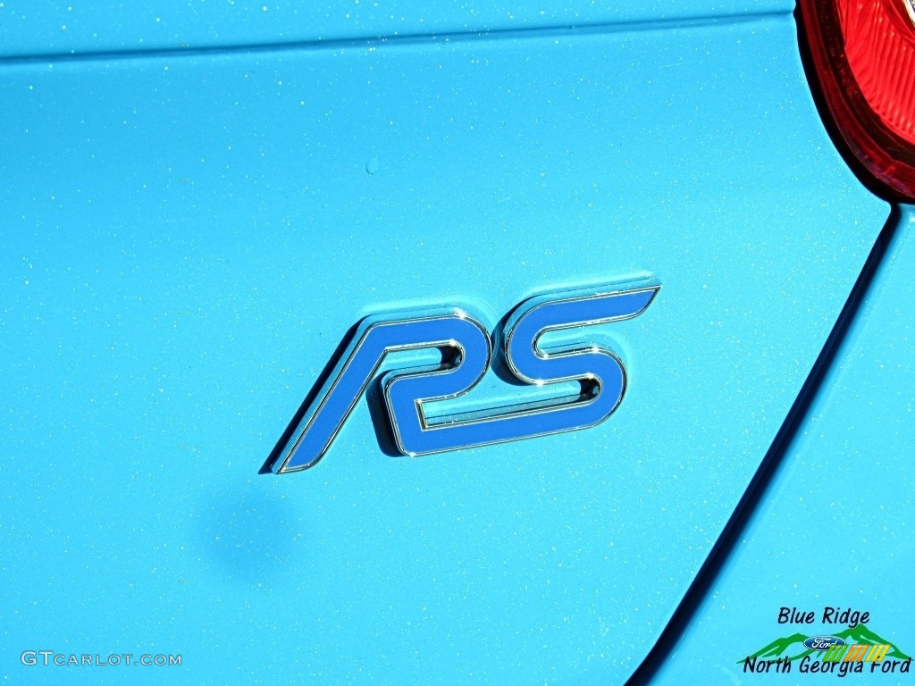 2016 Focus RS - Nitrous Blue / Charcoal Black Recaro RS logo photo #40