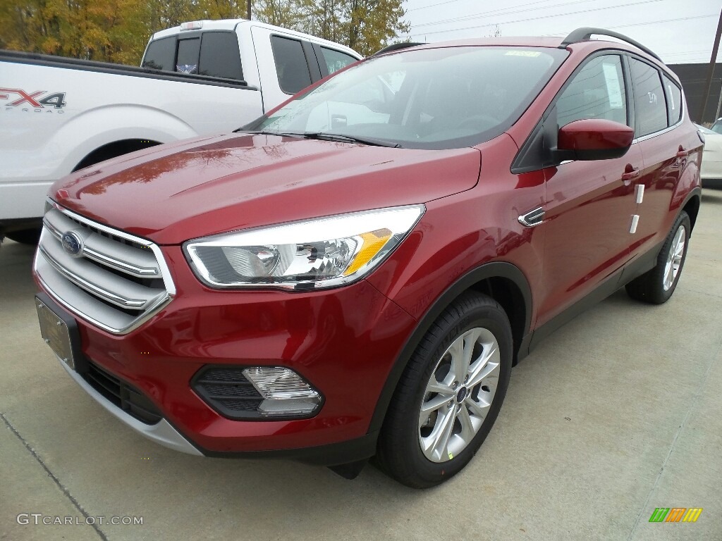 Ruby Red 2018 Ford Escape SE Exterior Photo #123617472