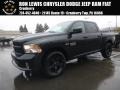 2018 Brilliant Black Crystal Pearl Ram 1500 Express Crew Cab 4x4  photo #1