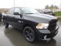2018 Brilliant Black Crystal Pearl Ram 1500 Express Crew Cab 4x4  photo #7