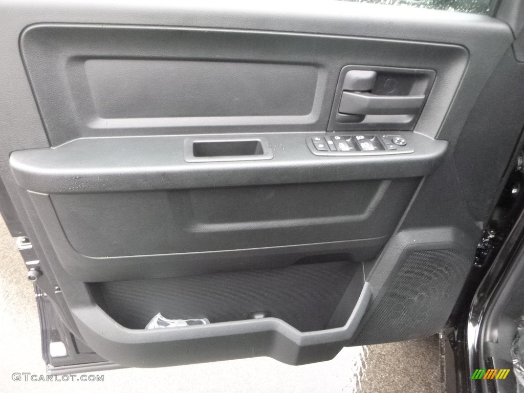 2018 1500 Express Crew Cab 4x4 - Brilliant Black Crystal Pearl / Black/Diesel Gray photo #15
