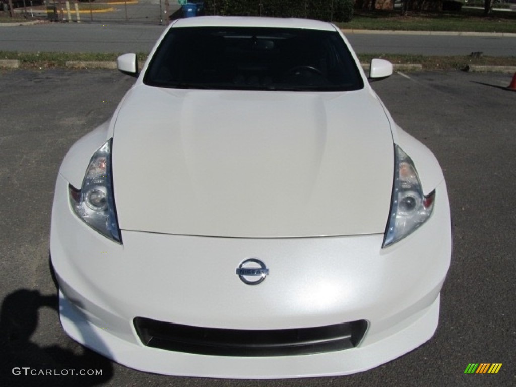 2011 370Z NISMO Coupe - Pearl White / NISMO Black/Red photo #5
