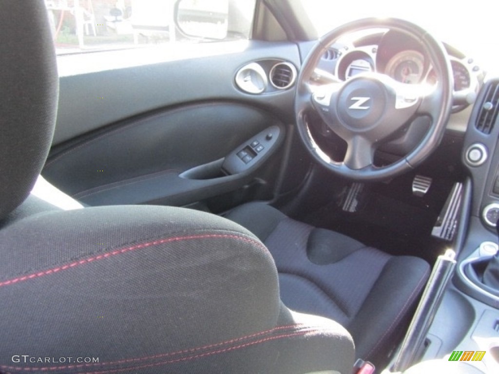 2011 370Z NISMO Coupe - Pearl White / NISMO Black/Red photo #12