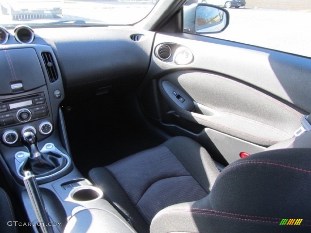 2011 370Z NISMO Coupe - Pearl White / NISMO Black/Red photo #14