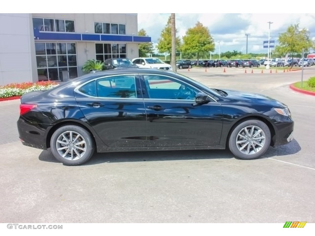 2018 TLX Technology Sedan - Crystal Black Pearl / Ebony photo #8