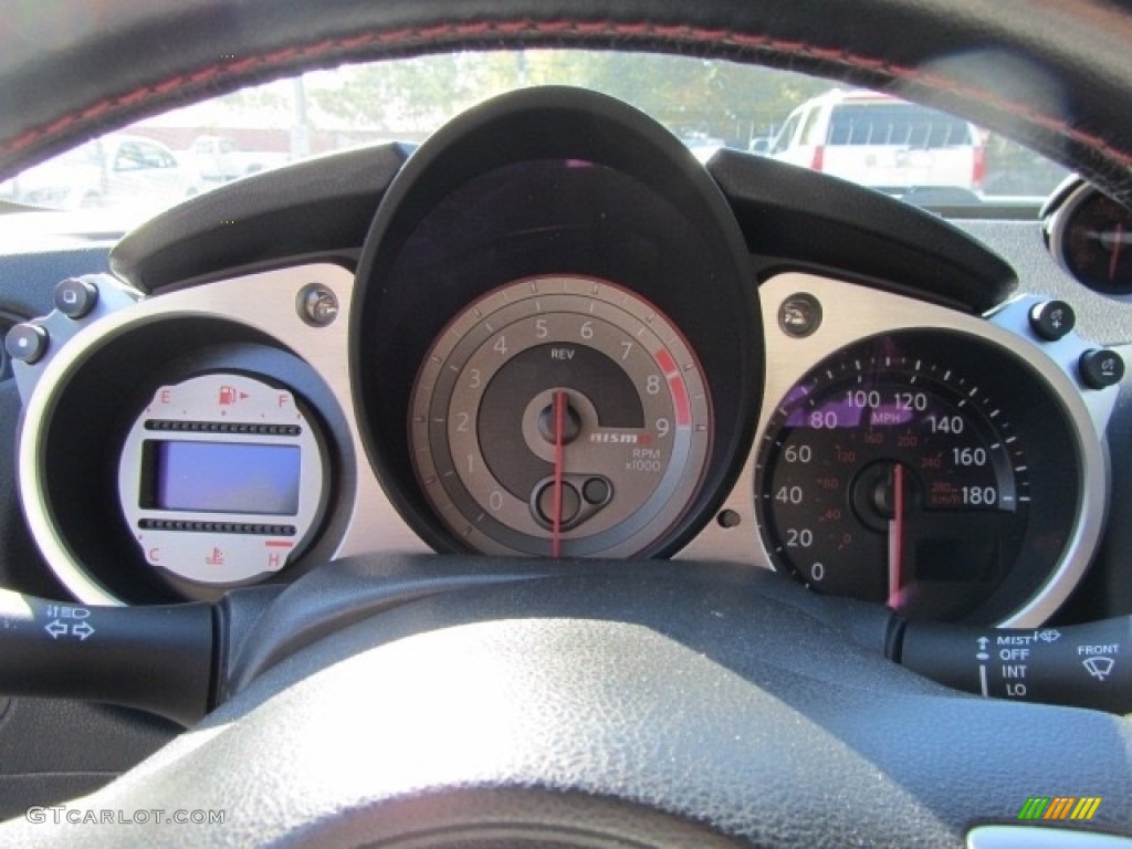 2011 370Z NISMO Coupe - Pearl White / NISMO Black/Red photo #15