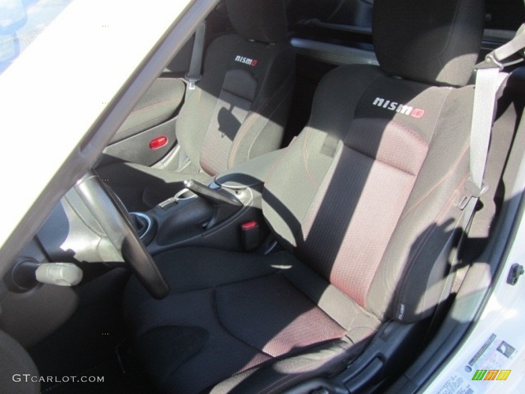 2011 370Z NISMO Coupe - Pearl White / NISMO Black/Red photo #20